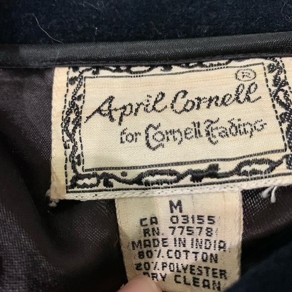 Black velvet (short) jacket - Picture 2 of 3